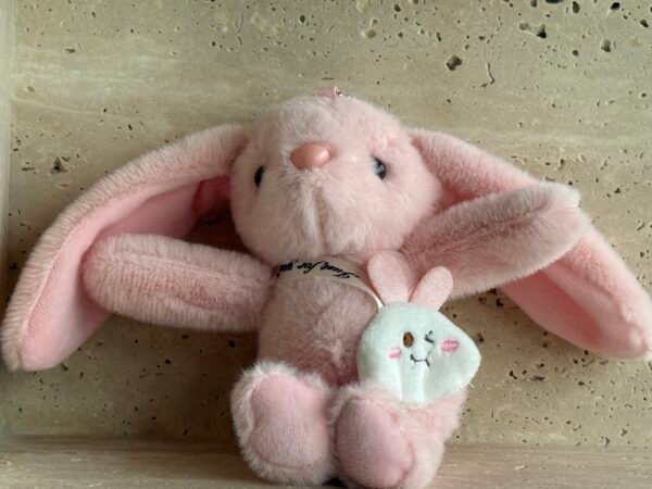 Little bunny bag charms